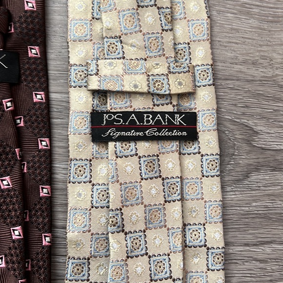 🎉FLASH SALE🎉 Jos A Bank 100% silk neck tie Bundle set of 3 - Picture 5 of 5